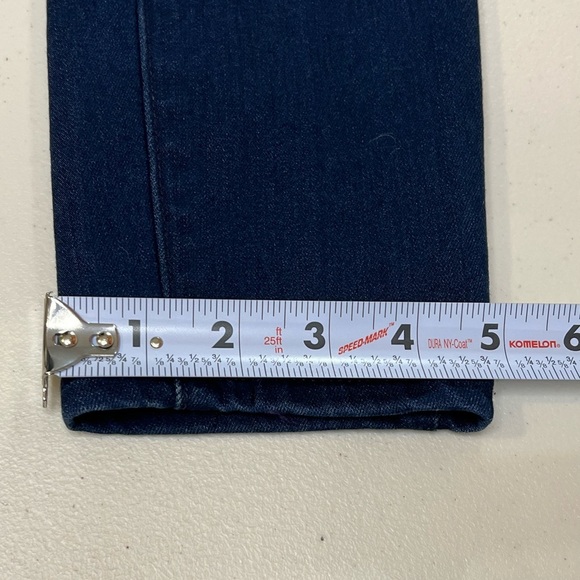 PAIGE Denim Verdugo Ultra Skinny Mid-Rise Jeans, Pamela Dark Wash, Size … - Picture 6 of 11